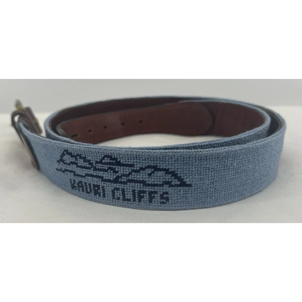 Smathers Branson Kauri Cliffs Golf Course Needlepoint Size 38 New Zealand